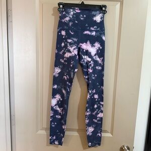 lululemon Align High-Rise Pant 28" - Circulate Tie Dye Mineral Blue Multi